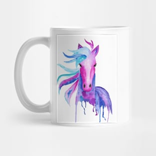 Watercolor horse Mug